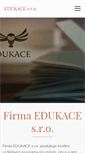 Mobile Screenshot of edukace.info