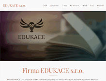 Tablet Screenshot of edukace.info